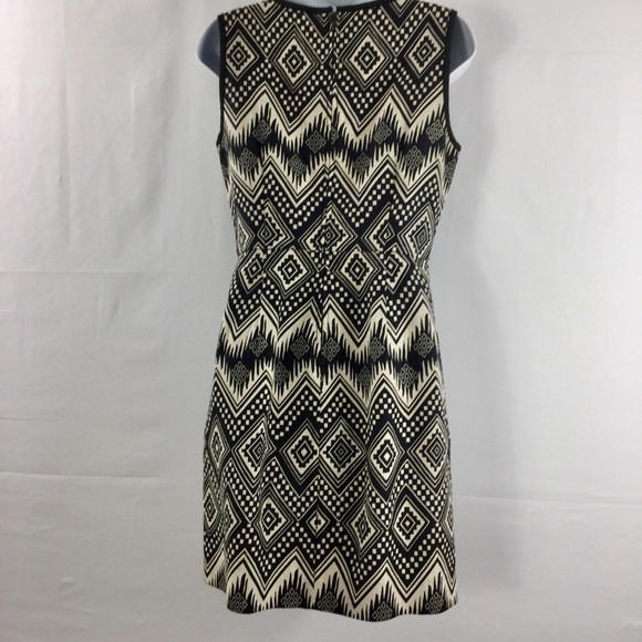 J.CREW sleeveless diamond ikat dress with pockets style A1812 size 4 - Picture 5 of 11